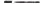 Alkoholos marker, OHP, 0,5 mm, F, ICO, fekete (TICOHPFFK)