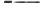 Alkoholos marker, OHP, 1-1,5 mm, M, ICO, fekete (TICOHPMFK)