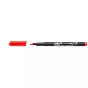 Alkoholos marker, OHP, 1-1,5 mm, M, ICO, piros (TICOHPMP)