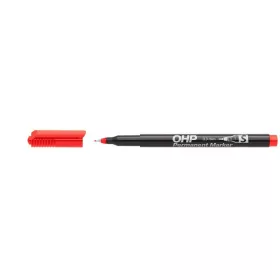 Alkoholos marker, OHP, 0,3 mm, S, ICO, piros (TICOHPSP)