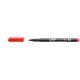 Alkoholos marker, OHP, 0,3 mm, S, ICO, piros (TICOHPSP)