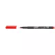 Alkoholos marker, OHP, 0,3 mm, S, ICO, piros (TICOHPSP)