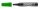 Alkoholos marker, 1-4 mm, vágott, ICO Permanent 12, zöld (TICP12Z)