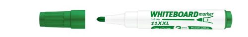 Tábla- és flipchart marker, 1-3 mm, kúpos, ICO Plan 11 XXL, zöld (TICPL11XZ)