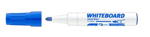 Tábla- és flipchart marker, 1-3 mm, kúpos, ICO Plan, kék (TICPLK)