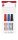 Tábla- és flipchart marker készlet, 1-3 mm, kúpos, ICO Plan, 3 különböző szín (TICPLV3)