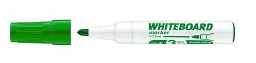 Tábla- és flipchart marker, 1-3 mm, kúpos, ICO Plan, zöld (TICPLZ)