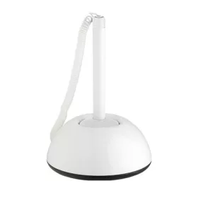   Ügyféltoll, 0,8 mm, fehér tolltest, ICO Lux, kék (TICPPLUXFF)