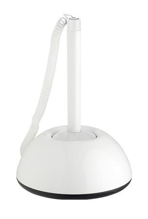 Ügyféltoll, 0,8 mm, fehér tolltest, ICO Lux, kék (TICPPLUXFF)
