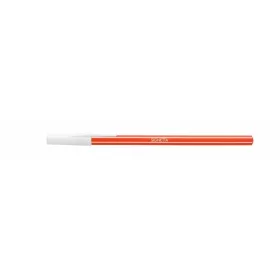 Golyóstoll, 0,7 mm, kupakos, ICO Signetta, piros (TICSI03)