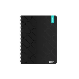   Spirálfüzet, A4, négyzethálós, 100 lap, ICO Student Premium, vegyes színek (TICSSFK100)