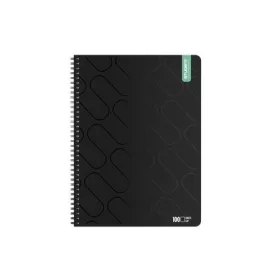   Spirálfüzet, A4, sima, 100 lap, ICO Student Premium, vegyes színek (TICSSFS100)