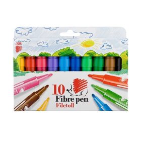   Filctoll készlet, 1-3 mm, ICO Süni, 10 különböző szín (TICSUF10V)