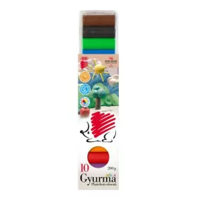 Gyurma, 200 g, ICO Süni, színes (TICSUGYSZ)