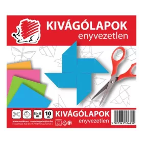 Kivágó, 15x15 mm, ICO Süni, 10 lap (TICSUK15)
