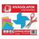 Kivágó, 15x15 mm, ICO Süni, 10 lap (TICSUK15)