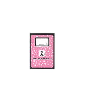   Füzet, tűzött, A5, lecke, 34 lap, ICO Cats-dots (TICSULFCD)