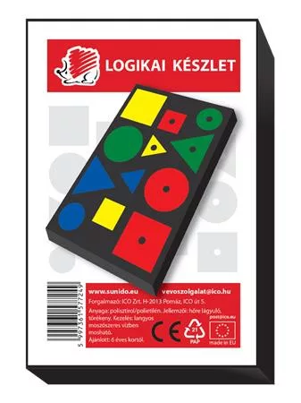 Iskolai készlet, logikai játék, ICO Süni (TICSULJ)