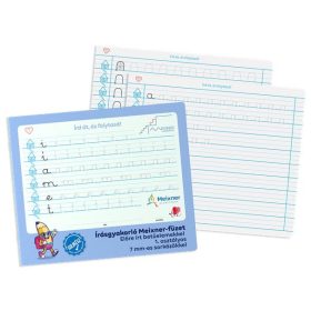   Füzet, tűzött, 235x280 mm, álló, 32 lap, 1. osztály, ICO Süni Meixner, előnyomott (TICSUM1E)