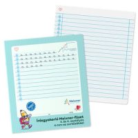 Kötött és tűzött füzetek egyéb méretben