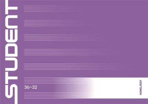 Füzet, tűzött, A5, fekvő, hangjegy, 32 lap, ICO Student, 36-32 (TICSUST3632)