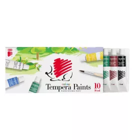 Tempera készlet, 10 darabos, ICO Süni (TICSUT10)