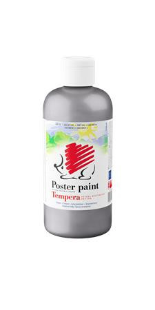 Tempera, 500 ml, ICO Süni, ezüst (TICSUTE)