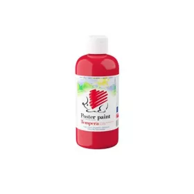 Tempera, 500 ml, ICO Süni, piros (TICSUTP)