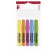 Szövegkiemelő készlet, 1-4 mm, ICO Videotip, 5 különböző szín (TICVTV5)
