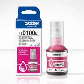   BTD100M Tinta DCP T430W, 435W, TS530W, T730W nyomtatókhoz, BROTHER, magenta, 5k (TJBTD100M)