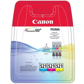   CLI-521KIT Tintapatron multipack Pixma iP3600, 4600 nyomtatókhoz, CANON, c+m+y, 3*9ml (TJCBCLI521P)