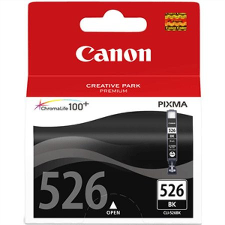 CLI-526B Tintapatron Pixma iP4850, MG5150, 5250 nyomtatókhoz, CANON, fekete, 9ml (TJCBCLI526B)