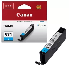   CLI-571C Tintapatron Pixma MG5750, 6850,7750 nyomtatókhoz, CANON, cián, 7 ml (TJCBCLI571C)