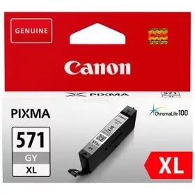   CLI-571GXL Tintapatron Pixma MG5750, 6850, 7750 nyomtatókhoz, CANON, szürke, 11ml (TJCBCLI571GXL)