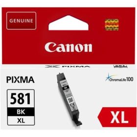   CLI-581BXL Tintapatron Pixma TS7550, 8150, 9150 nyomtatókhoz, CANON, fekete, 8,3ml (TJCBCLI581BXL)