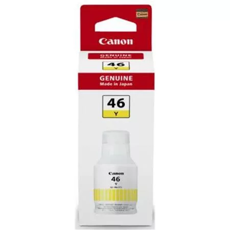 GI-46 Tinta MAXIFY GX3040, 4040, 5040 nyomtatókhoz, CANON, sárga, 135 ml (TJCGI46Y)