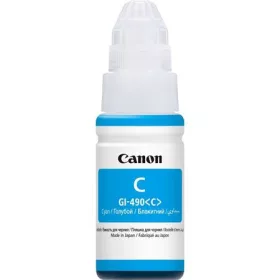   GI490 Tinta Pixma MFP G2411, G3411, G4411 nyomtatókhoz, CANON, cián, 70 ml (TJCGI490C)