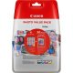 CLI-571XLKIT Tintapatron multipack Pixma MG 5700, 6800, 7700 nyomtatókhoz, CANON, b+c+m+y, + PP201 (50lap 10x15) papír (TJCLI571XLP)