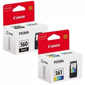   PG560/CL561 tintapatron multipack PIXMA TS5350 nyomtatókhoz, CANON, b+c, 2*180 oldal + GP501 (50 lap 10x15) papír (TJCPG560P)