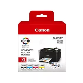   PGI-1500XLKIT Tintapatron multipack Maxify MB2350 nyomtatóhoz, CANON, b+c+m+y, 34ml+3*12ml (TJCPGI1500PX)