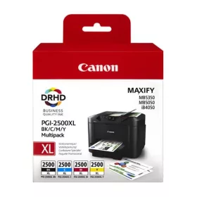   PGI-2500XLKIT Tintapatron multipack Maxify MB5350 nyomtatóhoz, CANON, b+c+m+y, 70,9ml+3*19,3ml (TJCPGI2500PX)