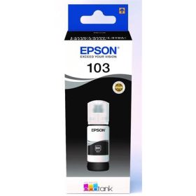   T00S14A Tinta EcoTank L3110, L3150, L1110 nyomtatókhoz, EPSON 103, fekete, 65 ml (TJE00S14)