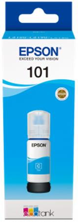 T03V2 Tinta, Ecotank L6190 nyomtatóhoz, EPSON, cián, 70ml (TJE03V24A)