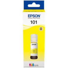   T03V4 Tinta, Ecotank L6190 nyomtatóhoz, EPSON, sárga, 70ml (TJE03V44A)