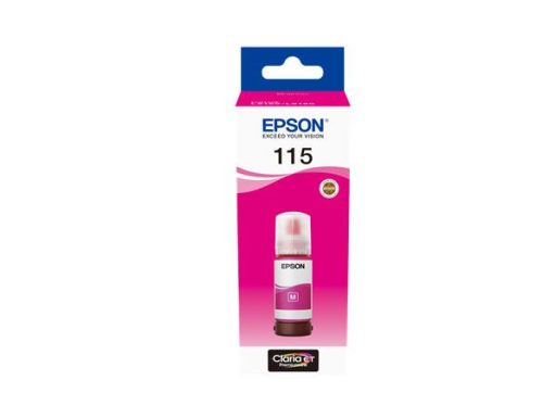 T07D34 Tinta, EcoTank L8160, L8180 nyomtatókhoz, EPSON, magenta, 70 ml (TJE07D34)