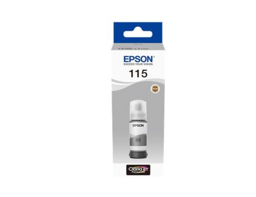 T07D54 Tinta, EcoTank L8160, L8180 nyomtatókhoz, EPSON, szürke, 70 ml (TJE07D54)