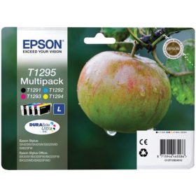  T12954010 Tintapatron multipack Stylus SX420W nyomtatóhoz, EPSON, b+c+m+y, 32,2ml (TJE12954)