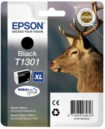 T13014012 Tintapatron Stylus Office SX620, BX320 nyomtatókhoz, EPSON, fekete, 25,4 ml (TJE13014)