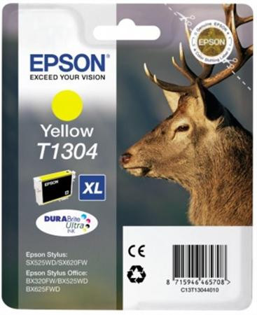 T13044010 Tintapatron Stylus Office SX620, BX320 nyomtatókhoz, EPSON, sárga, 10,1ml (TJE13044)