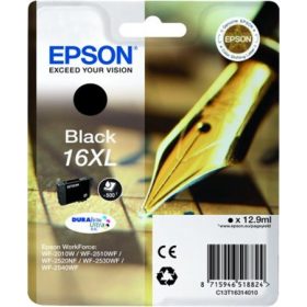   T16314010 Tintapatron Workforce WF2540WF nyomtatóhoz, EPSON, fekete, 12,9ml (TJE16314)